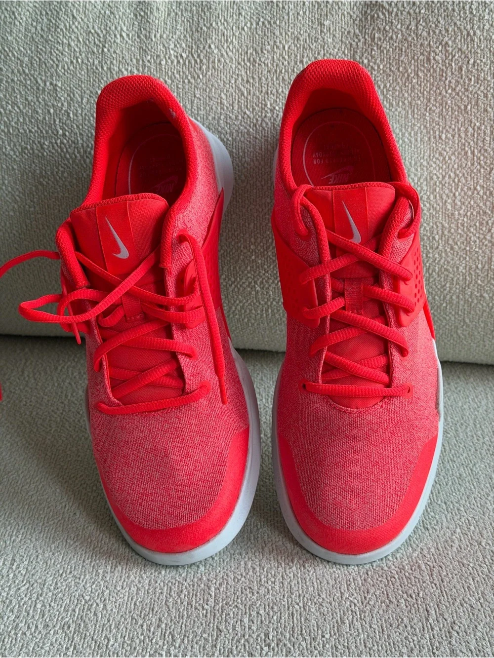 Nike Men's Bright Red Low-Top Sneakers BRAND NEW